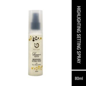 MATT LOOK Shimmer Highlighting Setting Spray for Face, Body & Hair, Double Gold 002 (80ml)