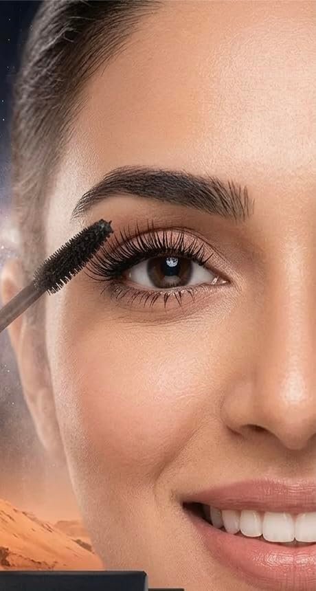 Premium Mars Fabulash Volumizing Mascara - Jet Black, 12ml | Dramatic Volume, Maxi Length & Instant Curl | Infused with Micro-Fiber Technology & Curl Memory Polymers | Clump-Free & Long Lasting - Image 3