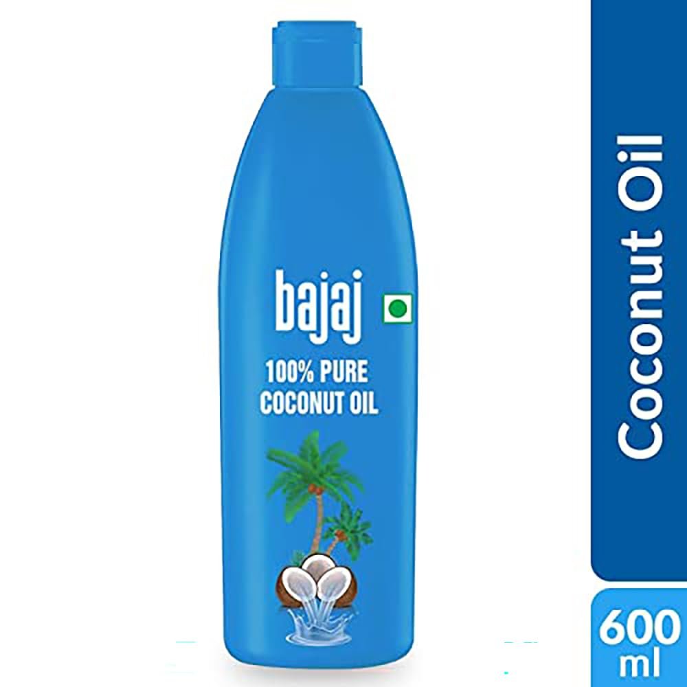 Bajaj 100% Pure Coconut Oil 600ml | Made with Premium Grade 1 Quality Coconuts - Image 7