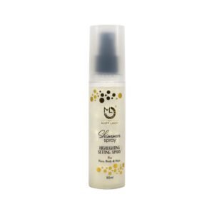 MATT LOOK Shimmer Highlighting Setting Spray for Face, Body & Hair, Double Gold 002 (80ml)
