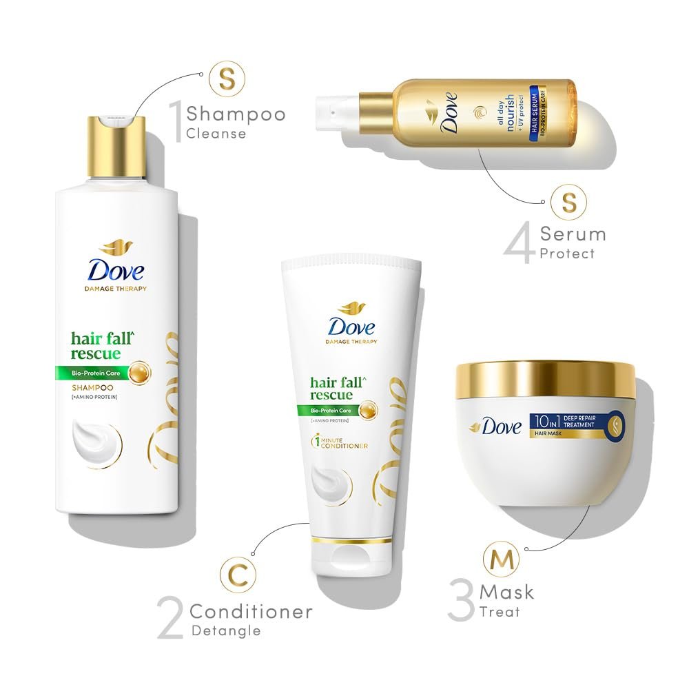 Dove Hair fall Rescue Shampoo|| 180 ml - Image 6