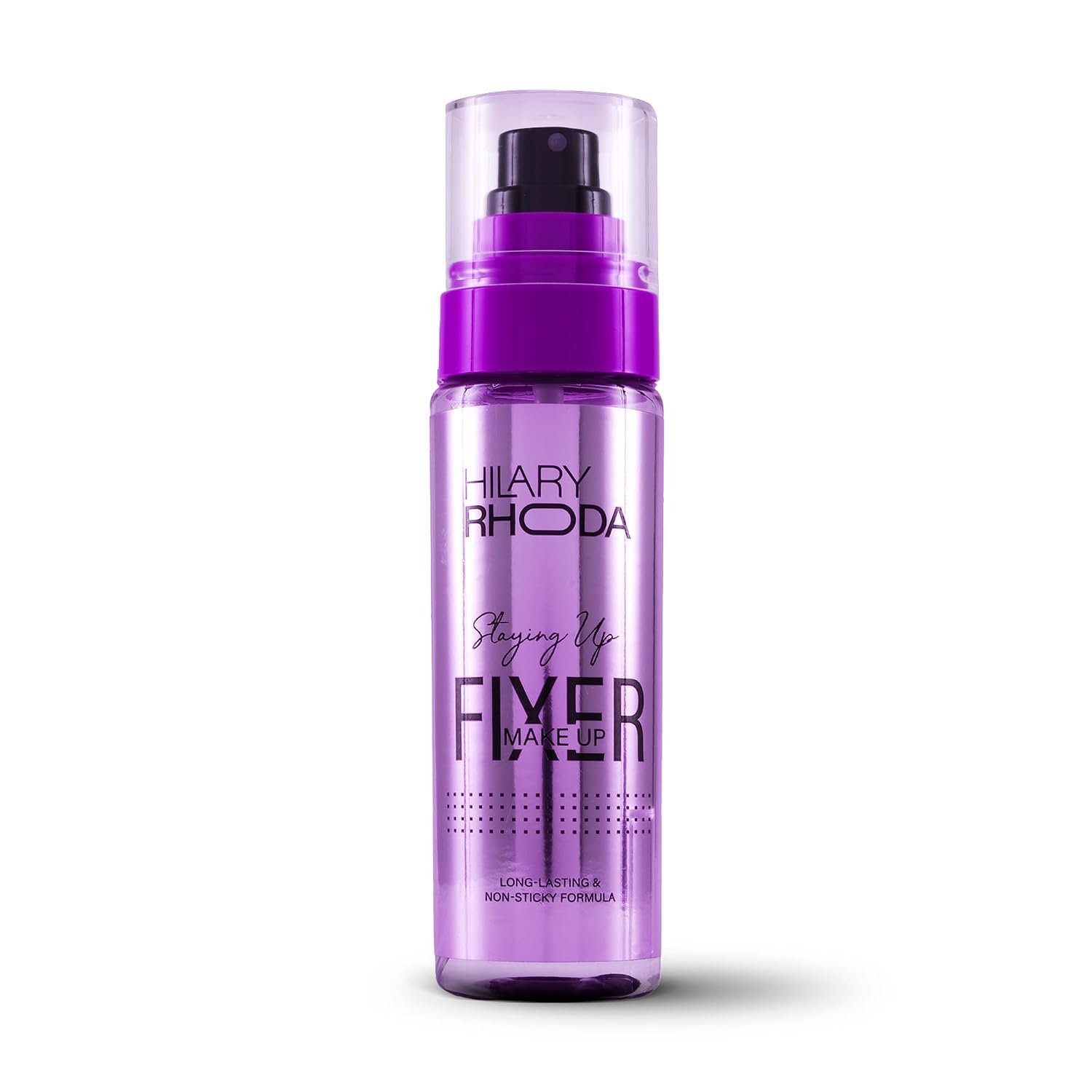 Hilary Rhoda Staying Up Makeup Fixer Spray | Long-Lasting Setting Spray with Niacinamide | Smudge-Proof, Waterproof & Hydrating Formula | Non-Sticky Finish | 105ml - Image 7