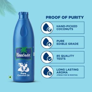 Parachute Coconut Oil - 1 L Pet Jar