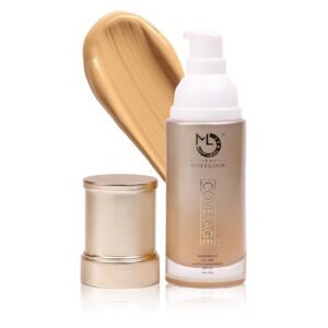 MATT LOOK High Coverage Water- Proof Oil Free Matte Foundation Dry Spf 25 | 45G | Socks Oil On Face | Sheer Coverage Along With Matte Effect | Water- Proof | Sweat- Proof | Beige