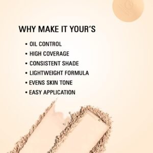 MATT LOOK CC Oil Control Pressed Powder Stay Matte, Pressed Powder, Face Makeup, Face Makeup, Moisturizing, Clear Without Flaws, Glowing Formula for All Skin Types, Matte Finish, Fair (20gm)