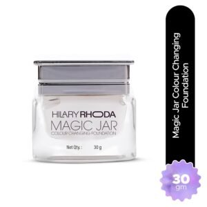 Hilary Rhoda Magic Jar Colour Changing Foundation Cream For All Skin Types | Buildable Coverage | Long Lasting & Weightless Formula | Crease-Free Foundation | Cruelty-Free | Satin Finish | 30G
