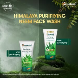 Himalaya Purifying Neem Face Wash, 150 ml | Soap Free | Paraben, Phthalates free | Best for Acne Prone Skin | Eliminates Pimples