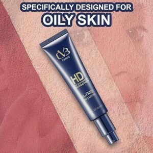 CVB Paris High Definition Foundation - Oil Free & Long Lasting, Natural Beige