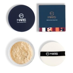 Mars PREMIUM Trend Setting Matte Loose Powder For All Skin Types | Lightweight & Long Lasting | Ultra Fine Setting Powder For All Skin Types For Face Makeup (8.0 Gm) 02-Banana, Yellow sh7711