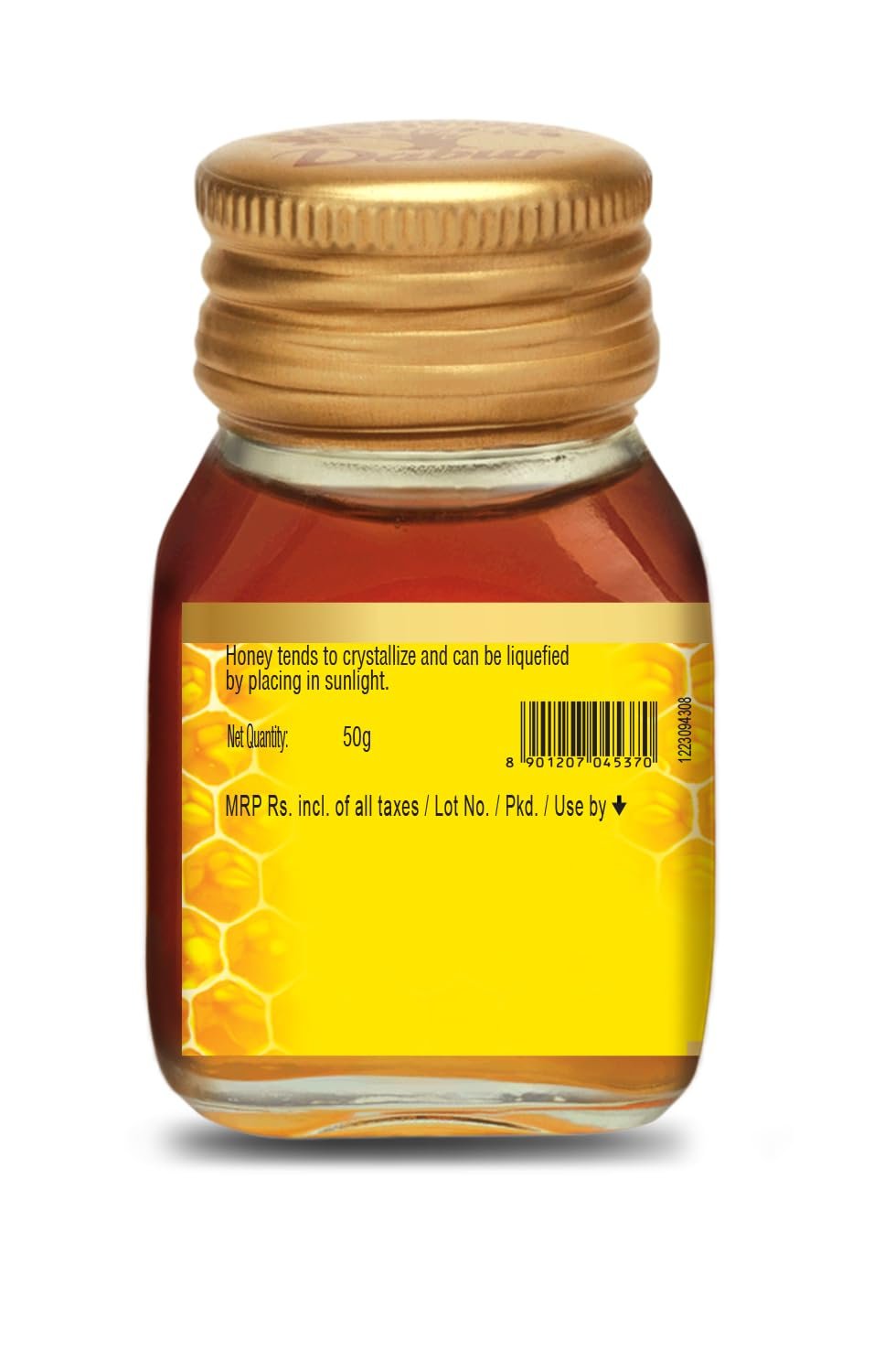Dabur Honey - 50g | 100% Pure | World's No.1 Honey Brand with No Sugar Adulteration | For Fitness & Health | Natural Immunity Booster | 100% Indigenous | Rich in Antioxidants & Minerals - Image 2
