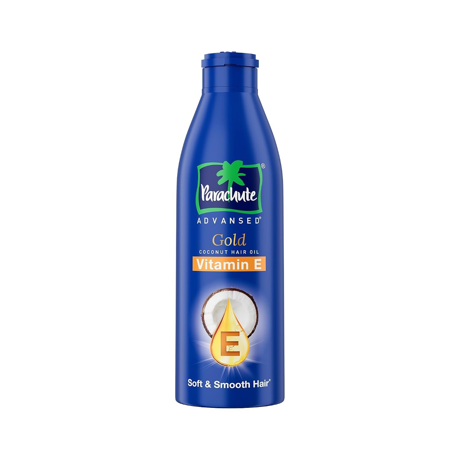 Parachute Advansed Gold Vitamin E Coconut Hair Oil| Long & Soft Hair | For All Hair Type| No Paraben & Silicones| 300ml