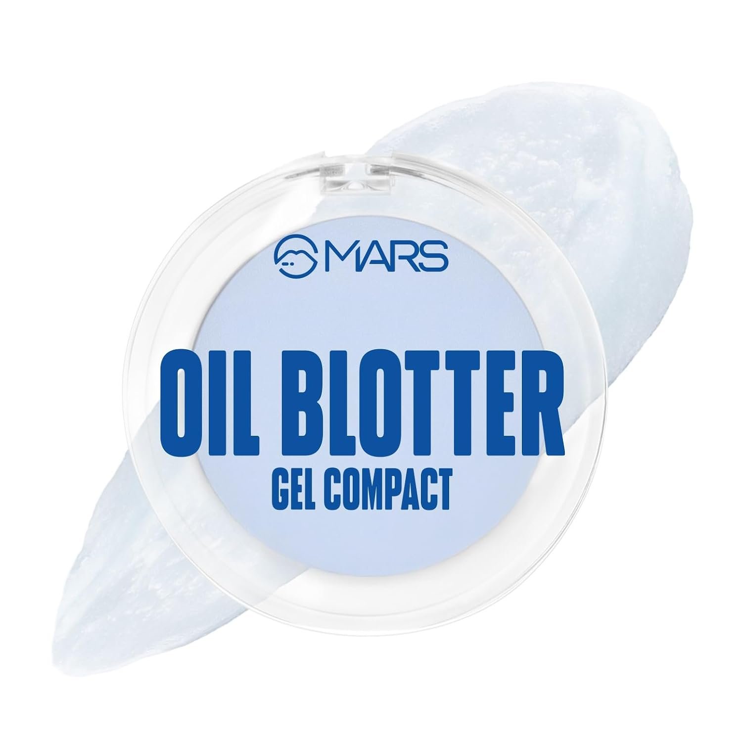MARS Oil Blotter Gel Compact for Oily Skin with Puff Applicator | Instant Oil Control | Matte Finish Compact | Travel Friendly | For Summers, Weddings, Parties (5 gm)