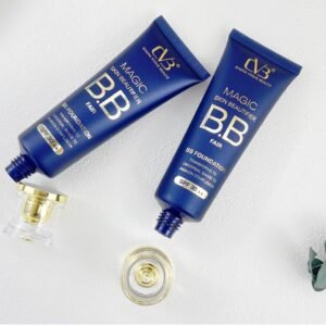 CVB C65 Magic Skin Beautifier BB Fair Cream for Complexion Enhancer, Matte BB Foundation for Face Make-up, Skin Hydration with SPF 30 ++ (01 White Ivory)