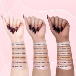 MATT LOOK Highlighter|Natural Luminous Glow|Blend Seamlessly|Ultra Pearlized Pigments|Suitable for all Skin Types|Use it as an eye Shadow Too|Fashion Color that Looks Miraculously Chic- Rosy Dew
