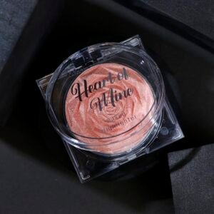 MATT LOOK Highlighter|Natural Luminous Glow|Blend Seamlessly|Ultra Pearlized Pigments|Suitable for all Skin Types|Use it as an eye Shadow Too|Fashion Color that Looks Miraculously Chic- Rosy Dew
