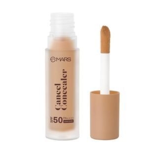 MARS SPF50 PA++++ Cancel Concealer with Radiant Natural Finish (6.0 ml) (08-ESPRESSO ELEGANCE) | Lightweight | Medium to High Coverage | Long-Lasting & Multi-Purpose | Crease Resistant