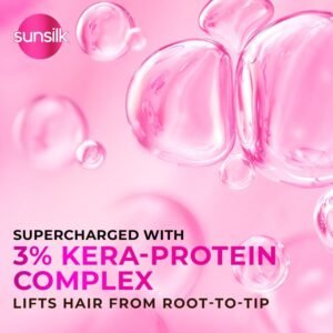 Sunsilk Luscious Thick & Long Shampoo 1L || with 3% KERA-PROTEIN COMPLEX for Thicker, Fuller & Bouncier Hair