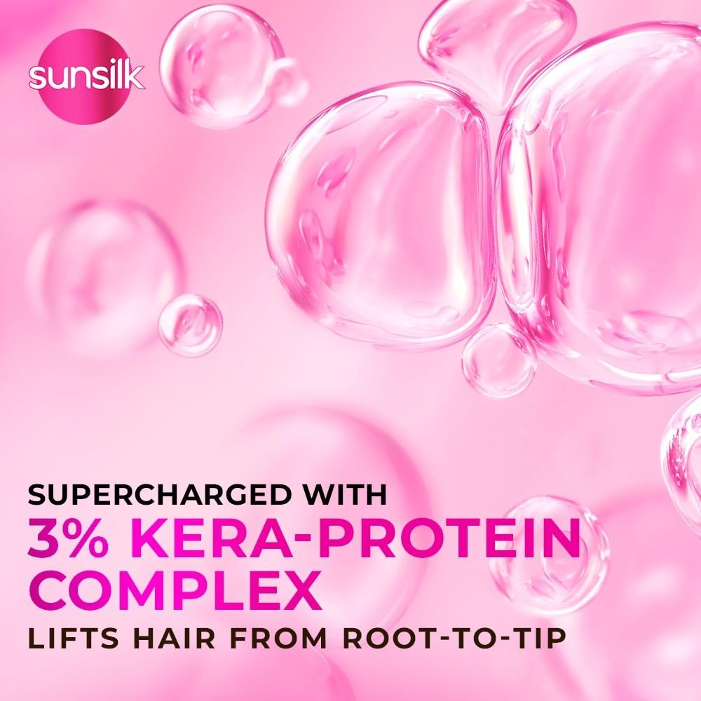 Sunsilk Luscious Thick & Long Shampoo 1L || with 3% KERA-PROTEIN COMPLEX for Thicker, Fuller & Bouncier Hair - Image 3