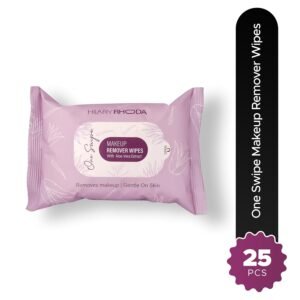 Hilary Rhoda One Swipe Makeup Remover Wipes | Removes Waterproof Makeup | Aleo Vera Infused Makeup Remover Wipes | Hydrating & Cleansing Facial Wipes | Paraben-Free | 25 pcs