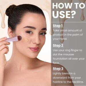 MATT LOOK Face Genius Mineral Enriched Foundation with Aloe Vera Gel & Vitamin E Extracts, Semi Matte Finish, Crease Free, Sweat Resistant, Medium to Buildable Coverage, SPF-35, Soft Beige