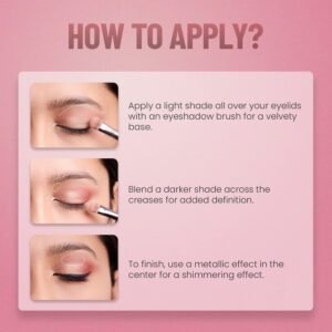 MATT LOOK 21 Highshine Wet and Metallic Shades Eyeshadow Palette for Bold Matte and Creamy Metallic Finishes, Soft Textured, and Highly Pigmented Eye Makeup Palette. (Spice N Sugar)
