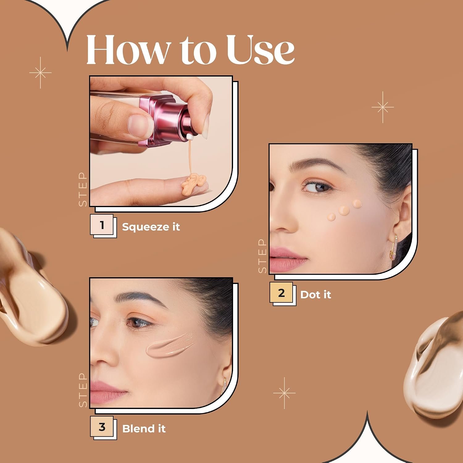 Hilary Rhoda High Definition Foundation for Women | Hides Pores & Blemishes | HD Foundation For All Skin Types | Blendable Formula | Natural & Matte Finish | High Coverage Liquid Foundation - 33ml (Natural Beige - Shade 03) - Image 6