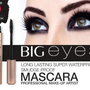 MATT LOOK Big Eyes Long Lasting Super Waterproof Smudge Proof Mascara | Jet black color mascara | Easy to carry | One stroke application | Quick drying formula | Gives good volume | 9 ml