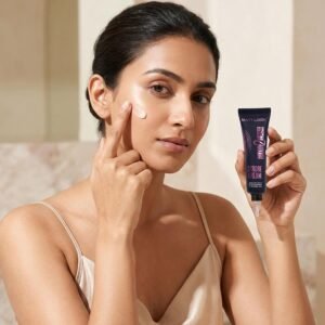 MATT LOOK Glow2Last Strobe Cream | Enriched With Niacinamide & Jojoba Oil | Dewy Finish | Instant Radiance | Smooth & Blendable Texture Strobe Cream (Pink Glow, 30g)