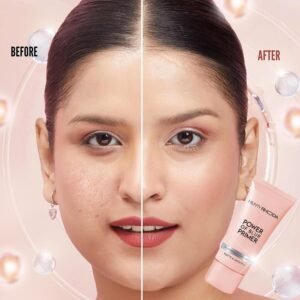 Hilary Rhoda Power of Blur Primer for face | Silicone-Based & Pore Filling | Matte Finish, Oil Control, Waterproof & Vitamin Enriched | 30ml