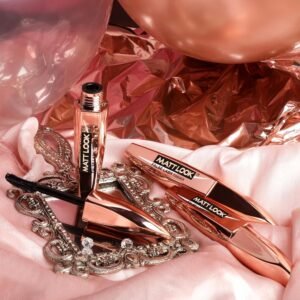 MATT LOOK Eye Makeup Curl & Volume Waterproof False Lash Mascara, Black (12ml)