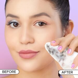 Hilary Rhoda One Swipe Makeup Remover Wipes | Removes Waterproof Makeup | Aleo Vera Infused Makeup Remover Wipes | Hydrating & Cleansing Facial Wipes | Paraben-Free | 25 pcs