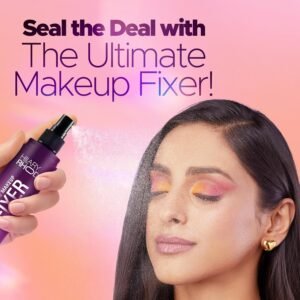 Hilary Rhoda Ultimate Makeup Fixer | Long-Lasting, Hydrating & Weightless Setting Spray | Waterproof Makeup Fix | Infused with Niacinamide & Hyaluronic Acid | Non Sticky | Glowing & Flawless Finish | 100ml